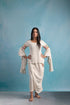 OFFWHITE DRAPE PANT/TOP